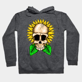 Skull Sunflower Hoodie